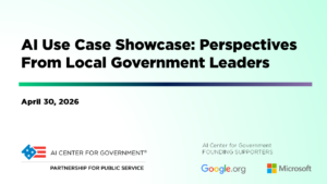 Image thumbnail for AI Use Case Showcase: Perspectives from Local Government Leaders