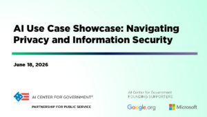 Image thumbnail for AI Use Case Showcase: Navigating Privacy and Information Security